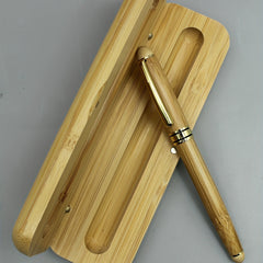 Bamboo Ballpoint Pen with Storage Box