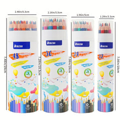 Erasable 48 Colored Pencil Set for Beginners