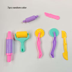 15pcs 3D Playdough Mold DIY Tool Kit for Kids Playhouse Toys