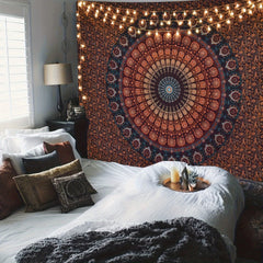 Bohemian Style Tapestry Wall Hanging Decor For Bedroom