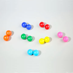 Wooden Worm Bead Eating Game for Recognition Skills