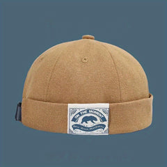 Retro Patch Melon Skin Hat Street Landlord Beret Hat