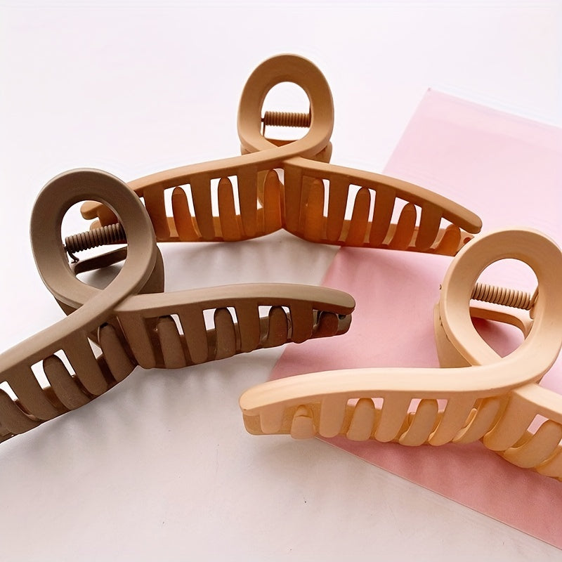 Large Hair Clips Claw Clips Ponytail Buckle Daily Accessories