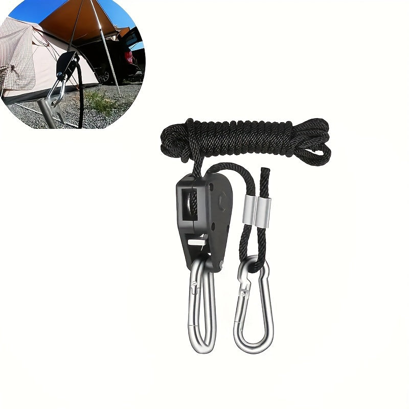 Adjustable Rope Hanger for Tent Fan Grow Plants Outdoor Camping