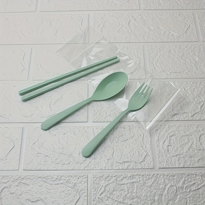 1pc Outdoor Chopsticks And Fork Set for Camping and Picnic