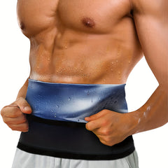 Size Up Waist Trimmer Sauna Ab Belt For Men - American Football