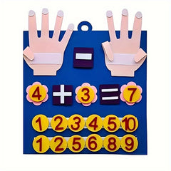 Felt Finger Math Numbers Hanging Ring 3 Year Old Felt Board Math Multiplication