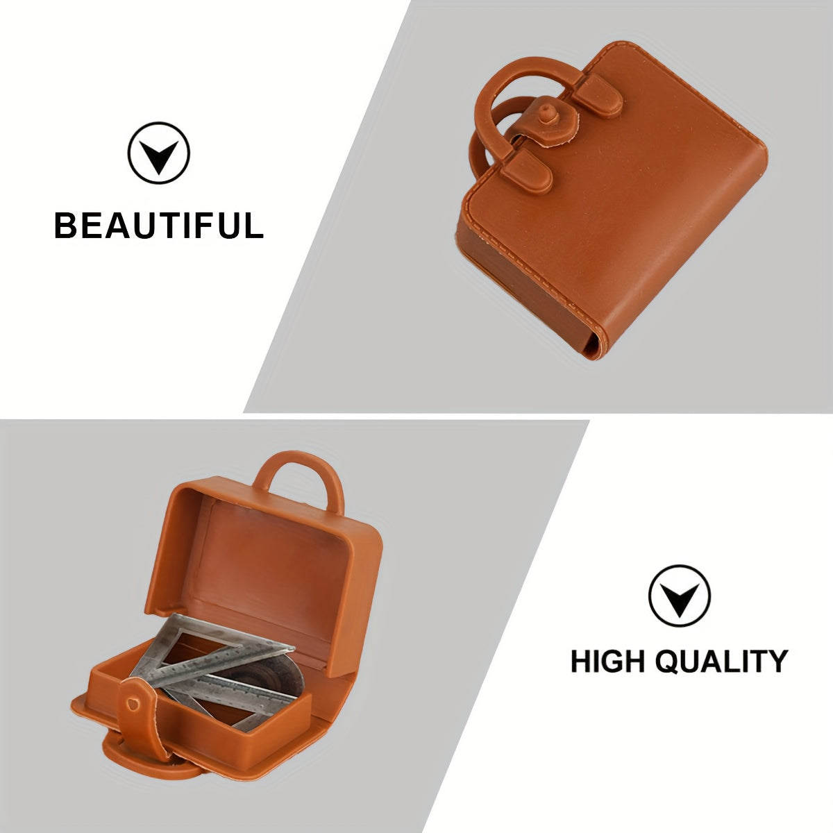 Mini House Schoolbag Simulation Toy