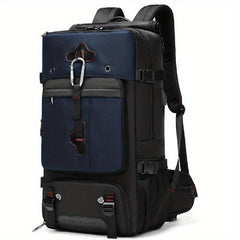 Men's Travel Casual Backpack Large Capacity Luggage Bag Waterproof