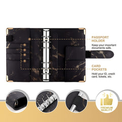 Budget Binder Cash Envelope 6 Ring Money Saving Binder