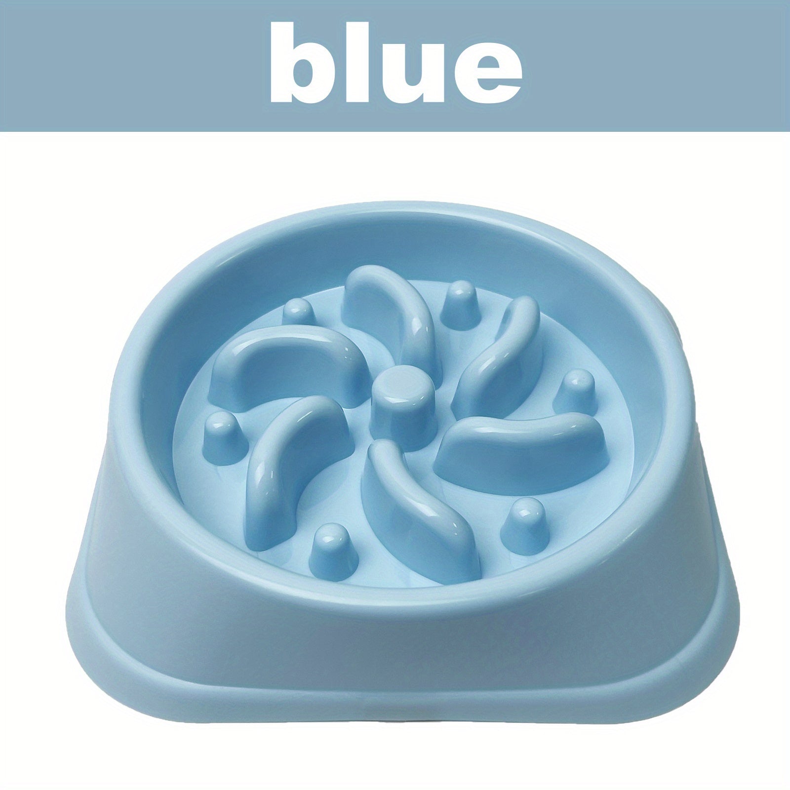 Slow Feeder Non-choking Pet Bowl for Dog Anxiety Relief