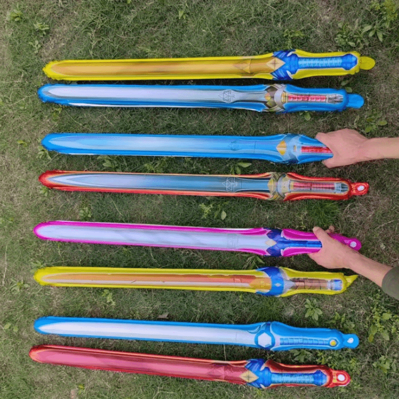 8 Inflatable Swords for Kids Party Handheld Sticks Toys Halloween