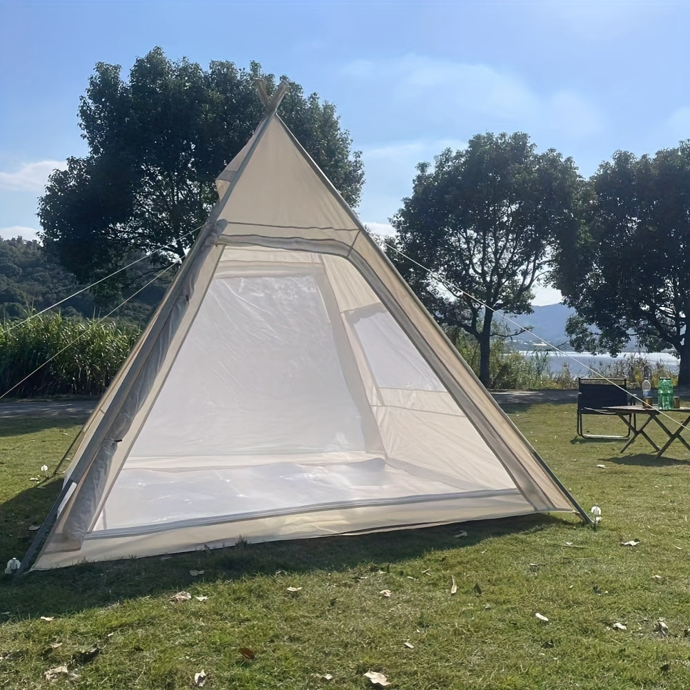 Waterproof 4 Person Camping Tent with Door & Window