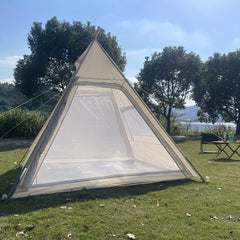 Waterproof 4 Person Camping Tent with Door & Window