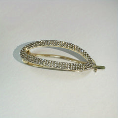 Rhinestone Ponytail Hair Clip Barrette Claw Accessory for Women and Girls