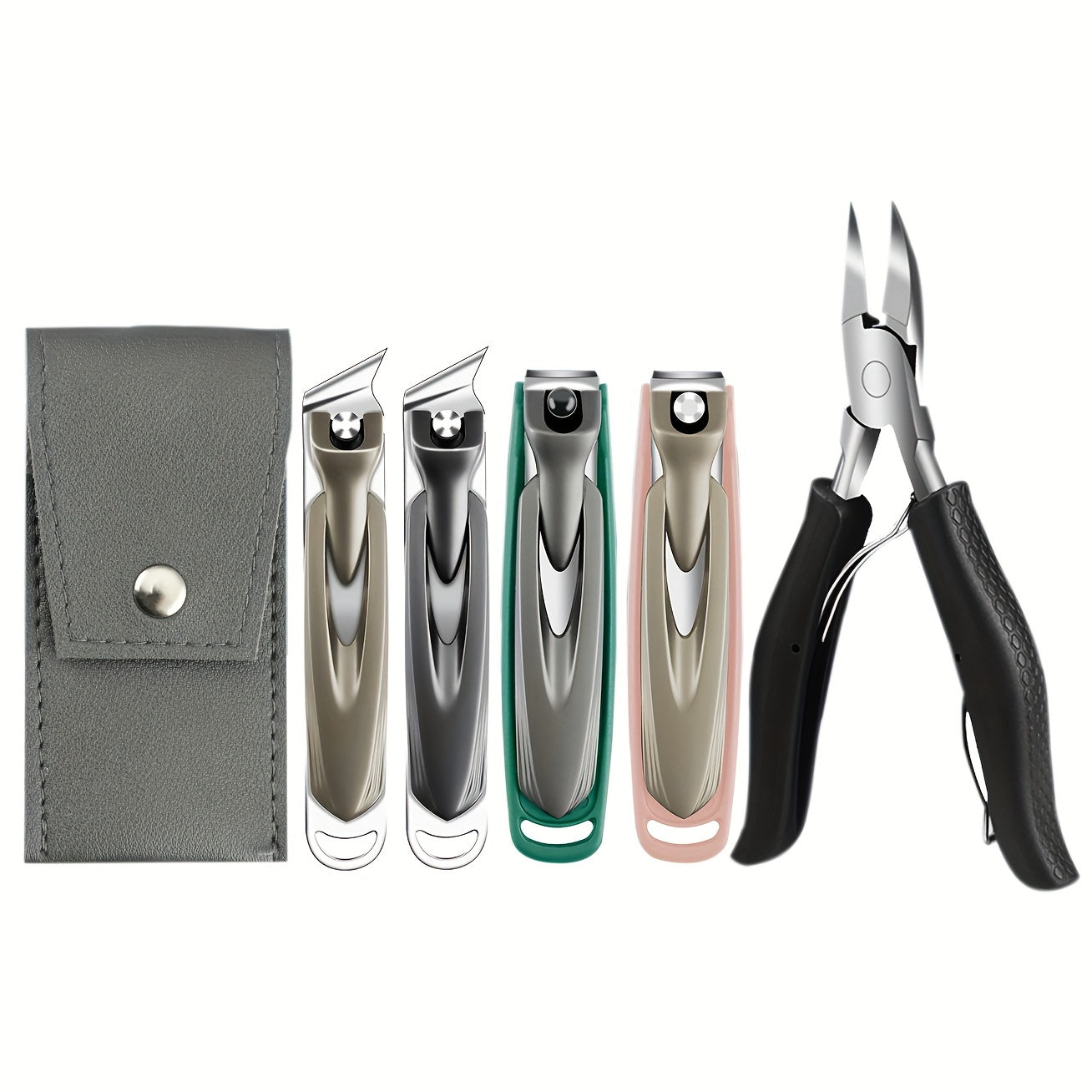 Nail Clippers Fingernail & Toenail Cutter Manicure & Pedicure Tool