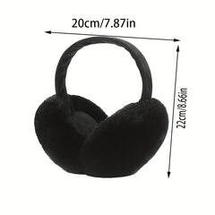 Adjustable Winter Ear Muffs Windproof Plush Ear Covers