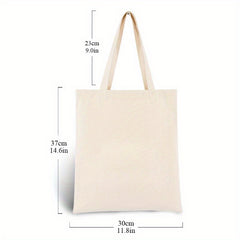Portable Eco-friendly Canvas Bag for Shopping Outdoors
