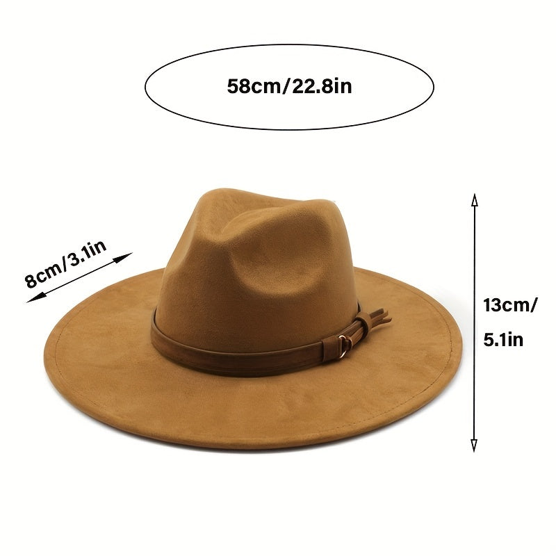 Men's Woolen Jazz Hat British Style Casual Top Hat