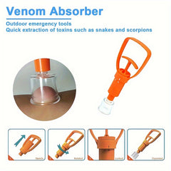 Outdoor Venom Extractor Suction Pump for Snake Mosquito Bee Stings