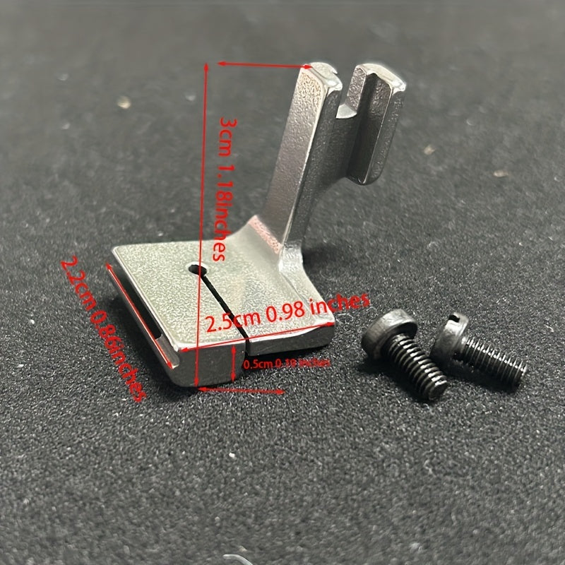 Flat Car Double Layer Wrinkle Presser Foot for Sewing Machine