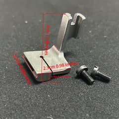 Flat Car Double Layer Wrinkle Presser Foot for Sewing Machine