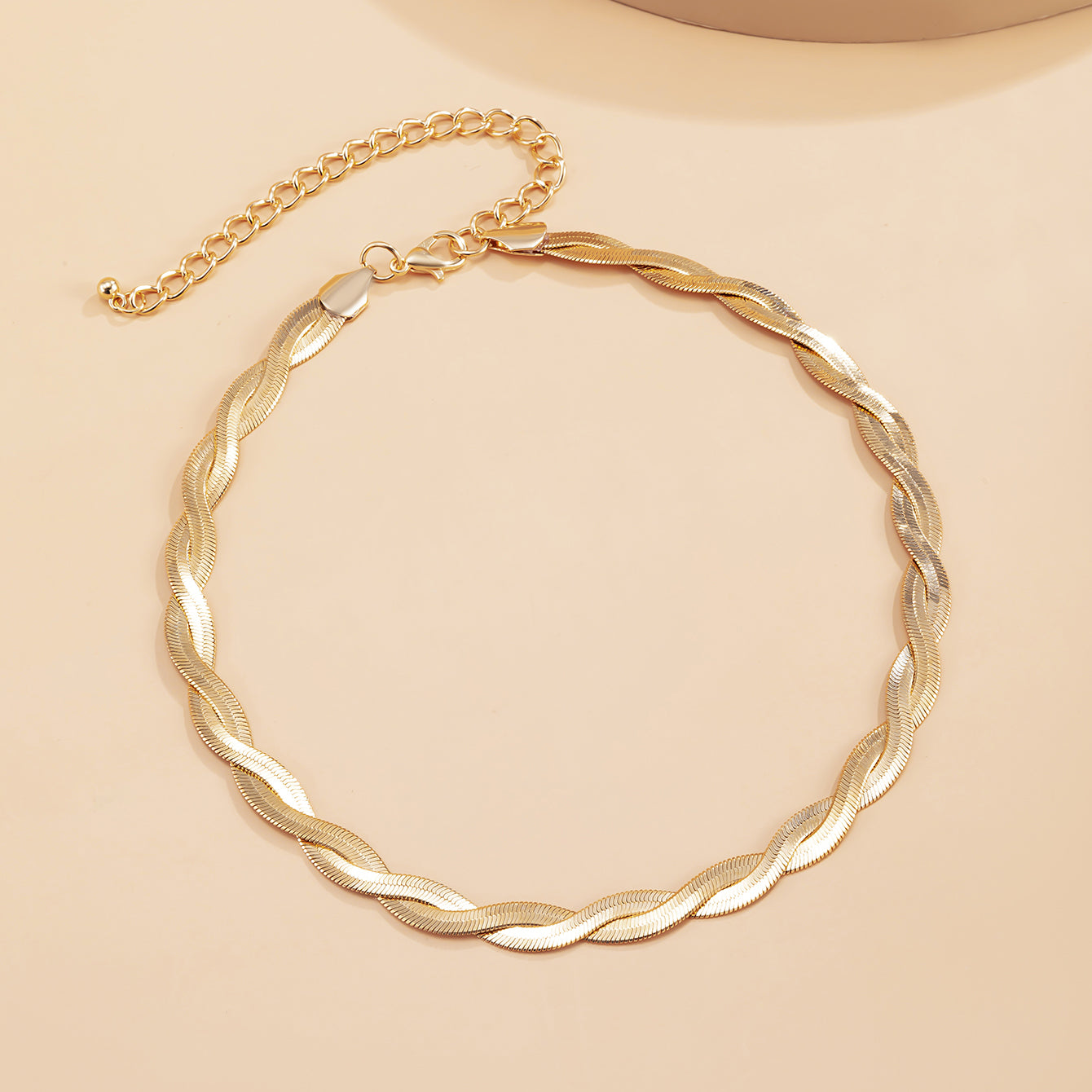 Braided Chain Necklace for Women