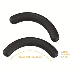 30 pcs Eyelash Curler Refill Pads Silicone Replacements Clear Storage Box