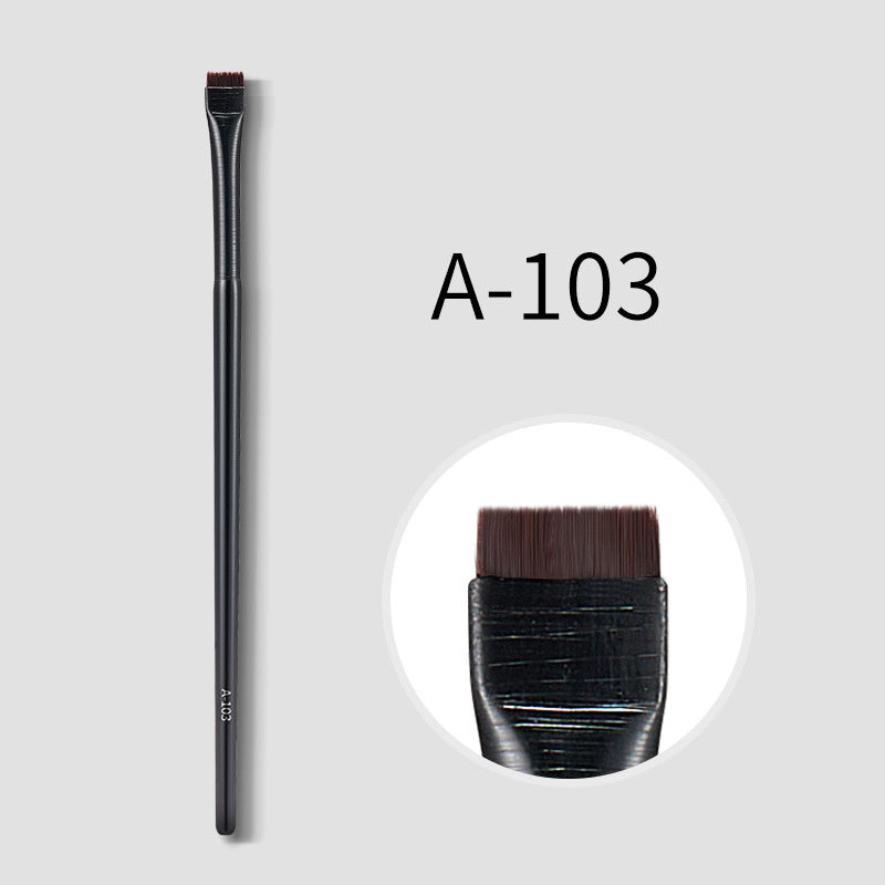Fine Angled Eyeliner Brush Eyebrow Blade Flat Makeup Brush