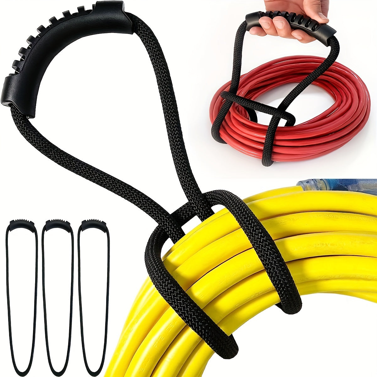 55 88 Cm Storage Straps for Extension Cords Vacuum Hoses Air and Water Hoses