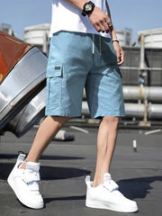 Men's Cargo Shorts Active Drawstring Shorts For Summer