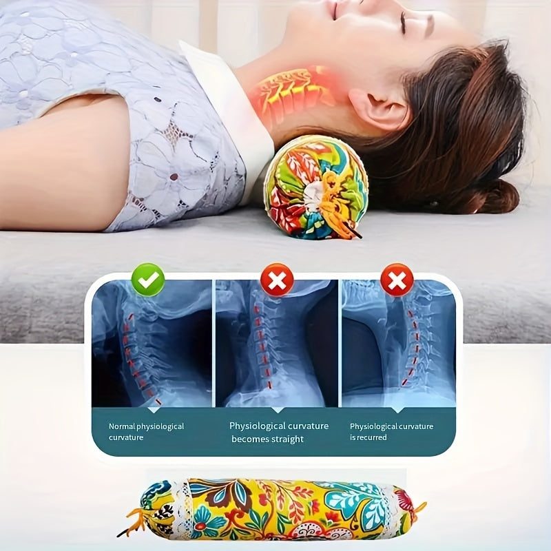 Cloth Wormwood Neck Pillow for Yoga Meditation