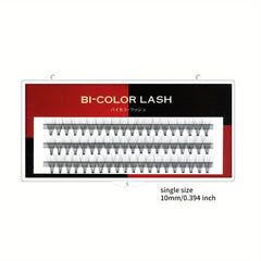 Cluster Colored Lashes 10D 8 10 12mm Red Brown Individual False Lashes