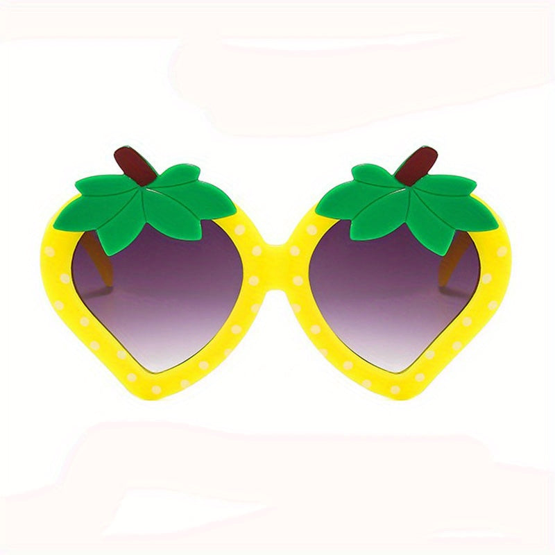 Cartoon Strawberry Frame Sunglasses for Kids