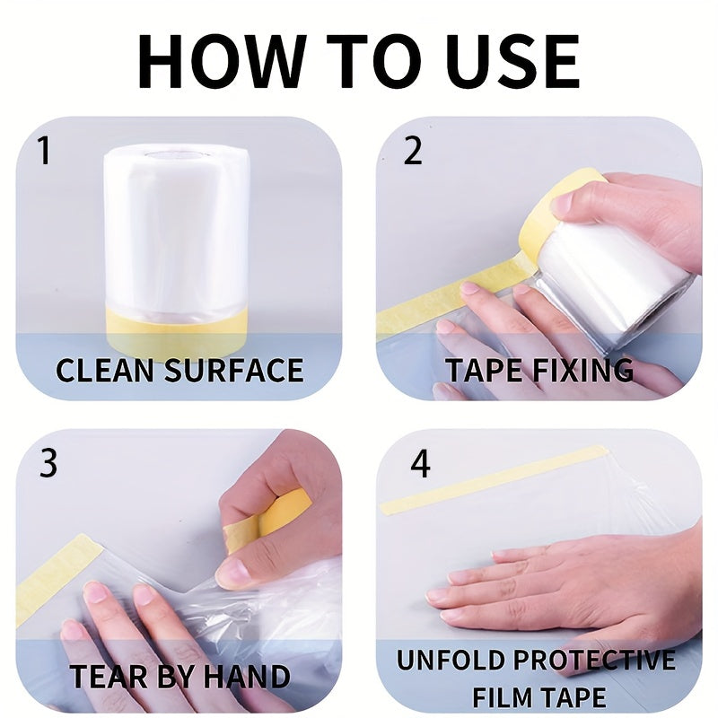 Automotive Decorative Paint Masking Film Washi Masking Protective Film