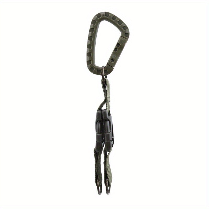Tactical Carabiner Camping Hiking Webbing Belt Hanging Buckle