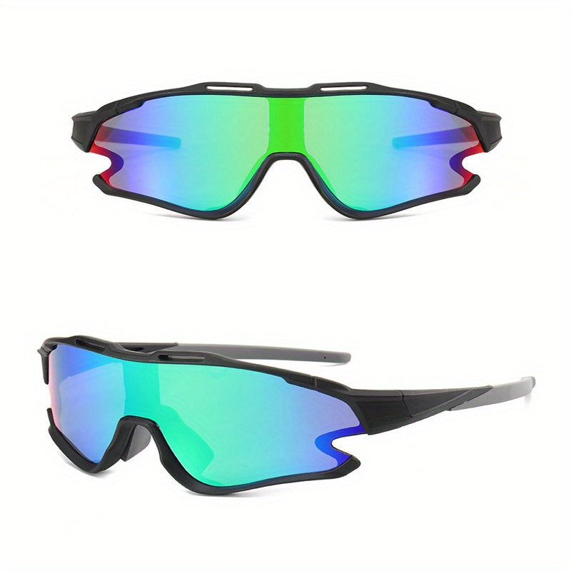 Men's Colorful Cycling Sports Sunglasses with Case & Cloth