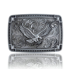 Western Cowboy Men's Eagle Belt Buckle