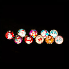 Christmas Party Balls Rubber Bouncing Balls Party Favor Supplies
