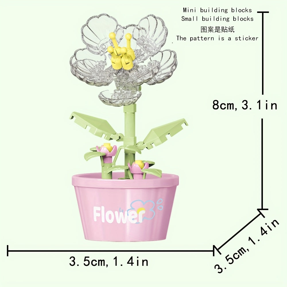 Mini Eternal Flower Building Blocks Toys