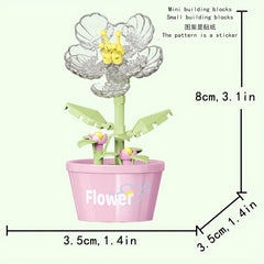Mini Eternal Flower Building Blocks Toys