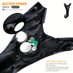 LED Flashlight Gloves for Repairing Fishing Running Hiking