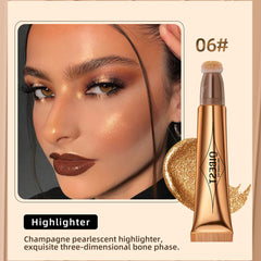 Liquid Blusher Cream Cheek Eye Tint Peach Blush Makeup Stick