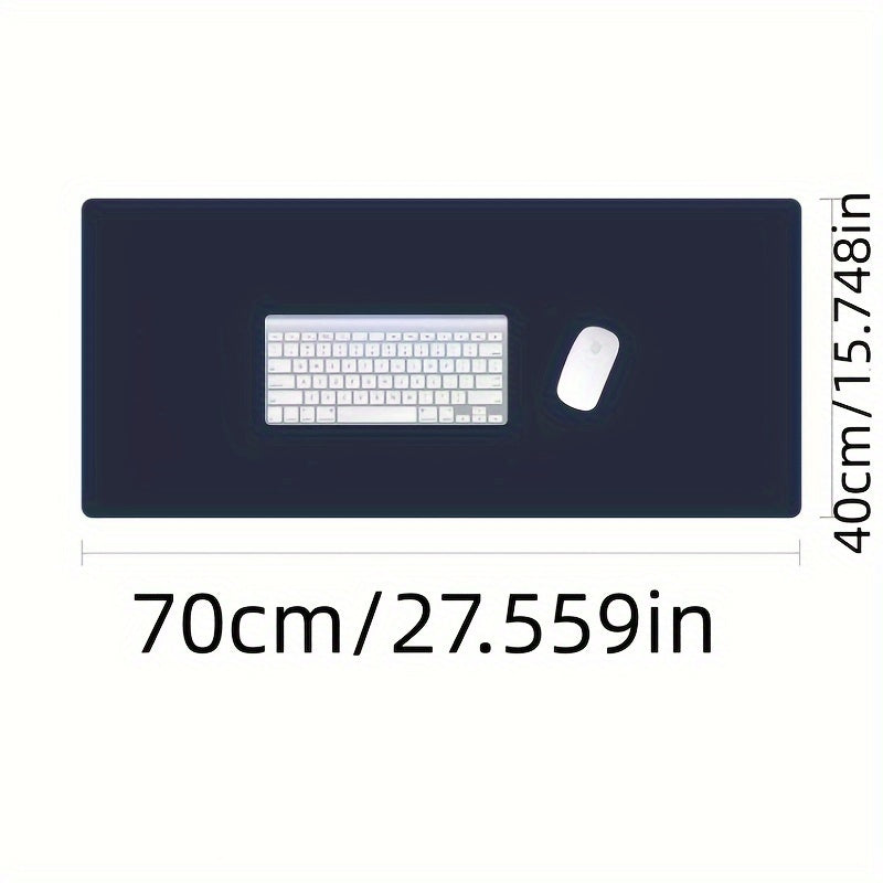 Oversized Faux Leather Mouse Pad for Office