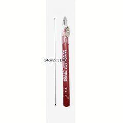 Dual-Use Eyeshadow & Lip Liner Pen with Sharpener