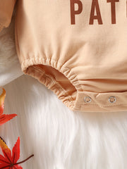 Baby Boys Funny Triangle Bodysuit CUTEST PUMPKIN IN THE PATCH