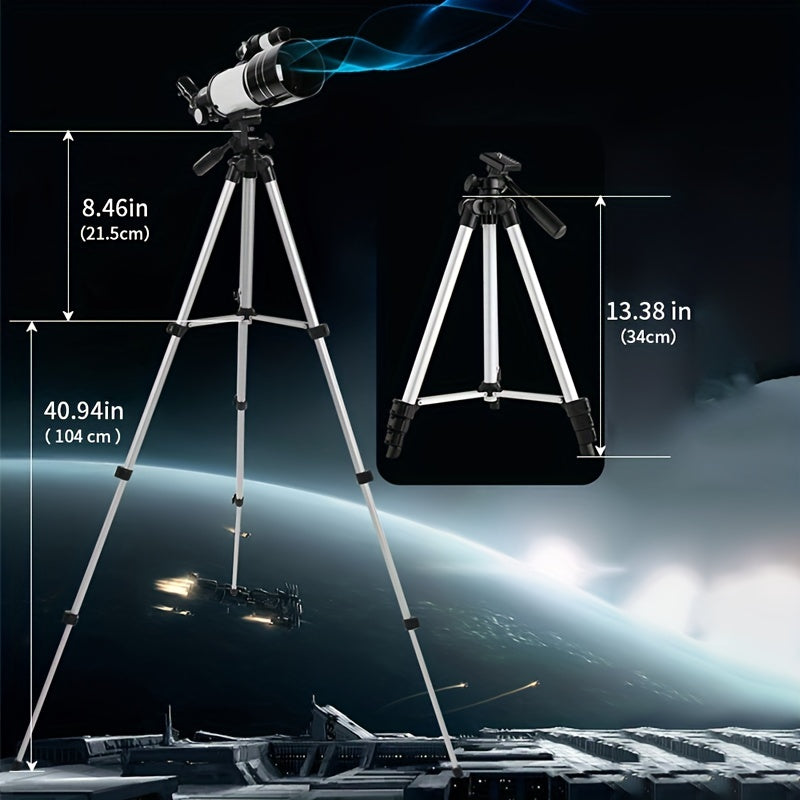150X Zoom HD Astronomical Telescope with Tripod