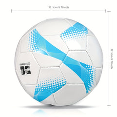 PSYCHE Size 5 Soccer Ball for Training - Wear Resistant Soft Football