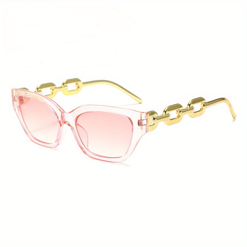 Vintage Cat Eye Sunglasses Square Frame UV400