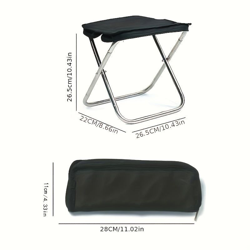 Portable Folding Stool for Camping Fishing